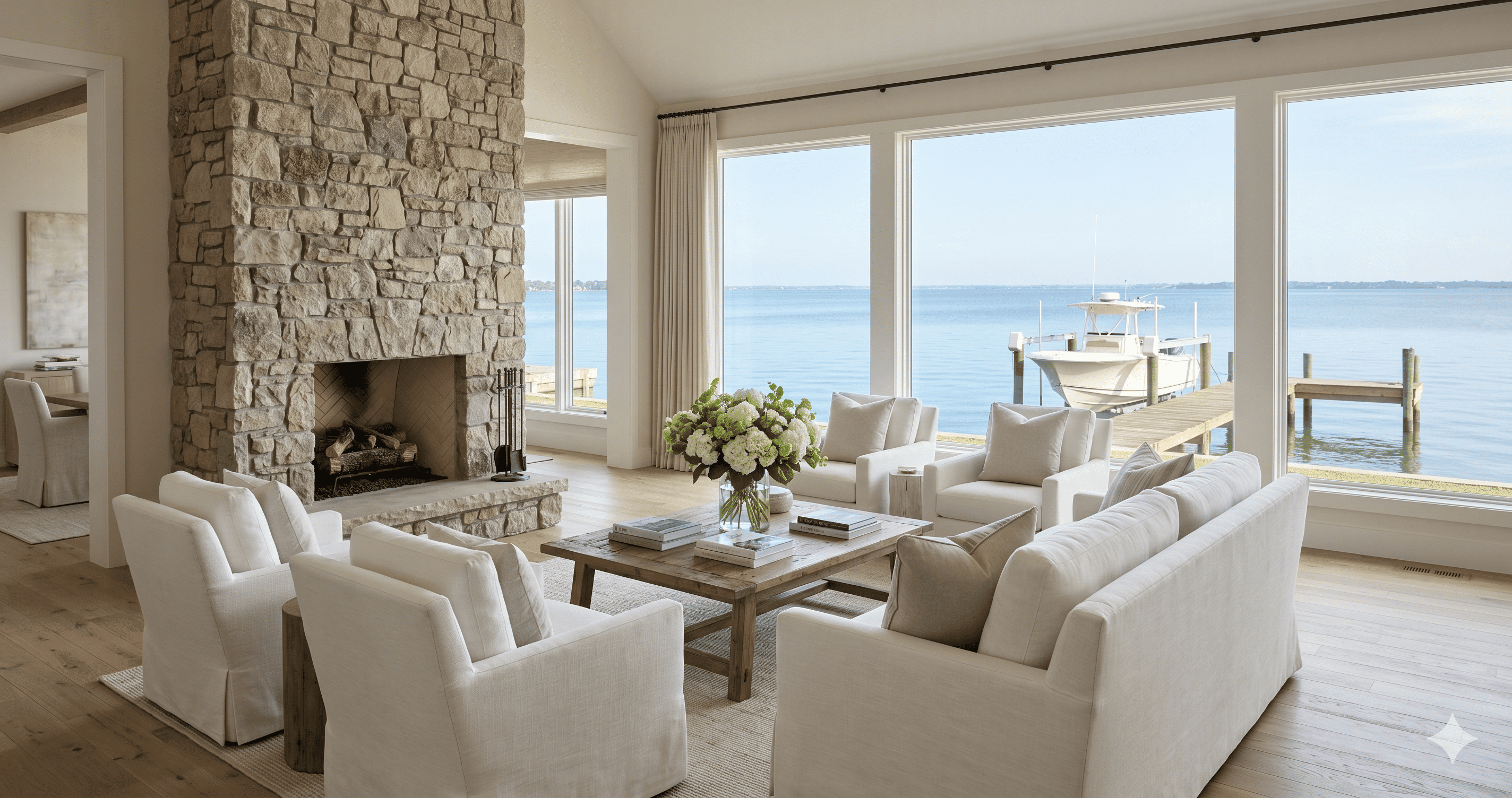 Staging a luxury waterfront home for sale in League City TX