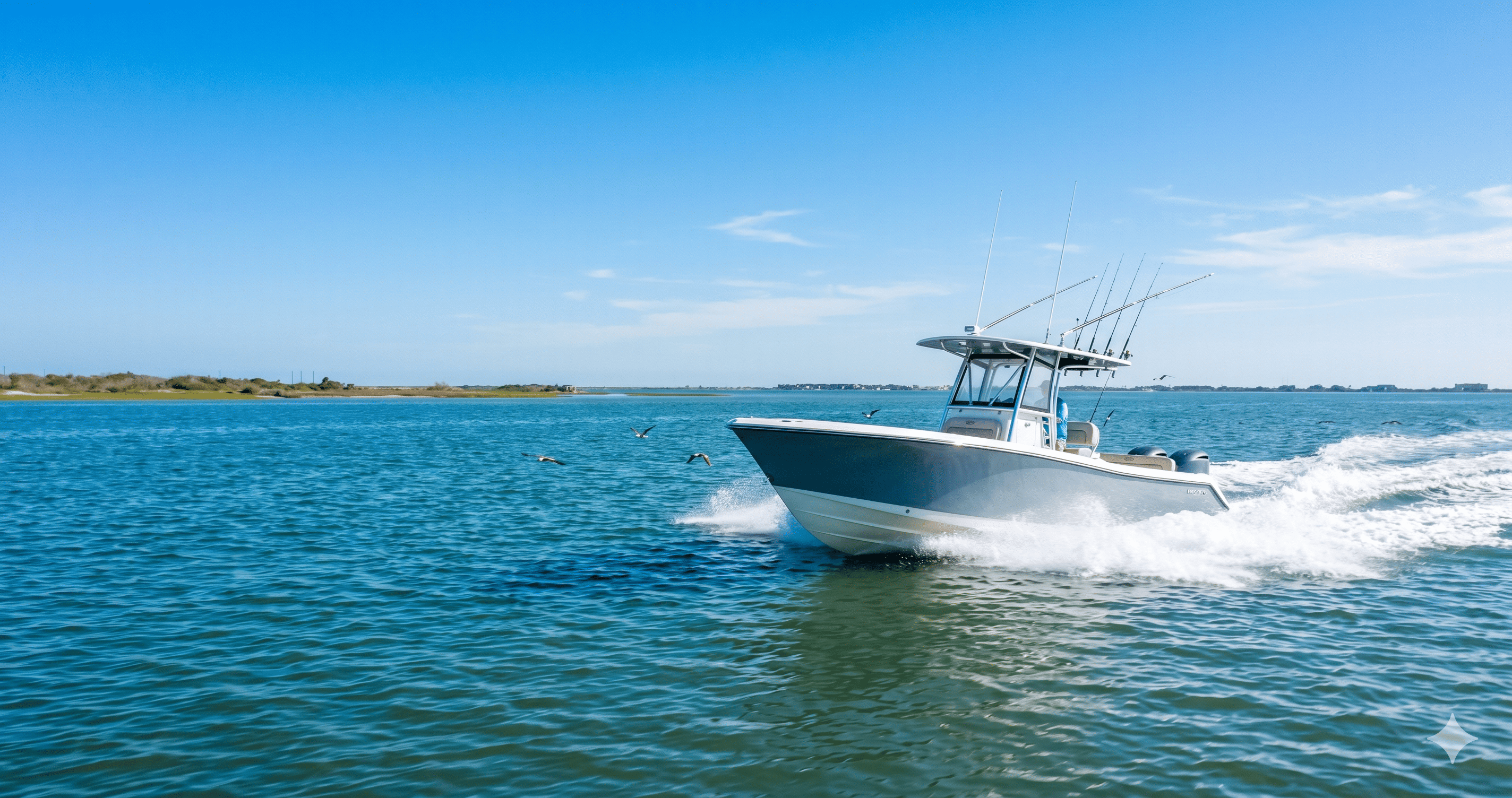 Spring boating on Galveston Bay — Clear Lake TX open water adventures